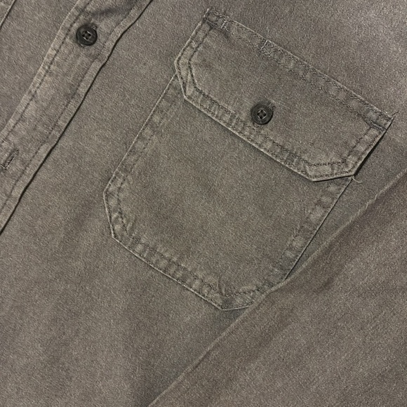 COPY - Wrangler flex for comfort grey long sleeve button shirt XL - Picture 5 of 6